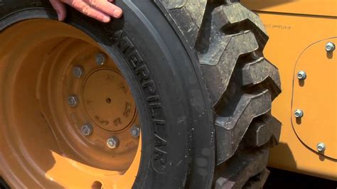 replacing skid steer tires|SKID STEER Tire Change .